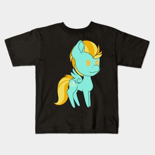 Lightning Dust Chibi Kids T-Shirt